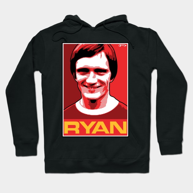 Ryan - MUFC Hoodie by David Foy Art